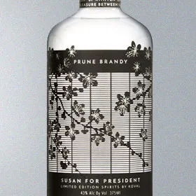 Koval Susan For President Prune Brandy