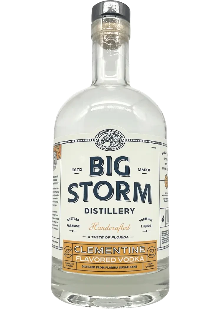 Big Storm Clementine Flavored Vodka