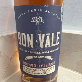 Bon Vale american single malt 100% barley single barrel