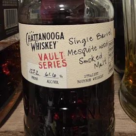 Chattanooga Whiskey Single Barrel Vault Series - Mesquite Wood & Smoked Malt (375ml)